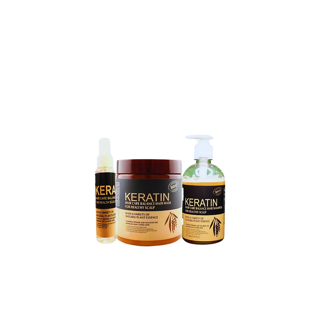 
                      
                        3 In 1 Hair Keratin Mask, Shampoo & Serum Deal - Beauty Nest
                      
                    