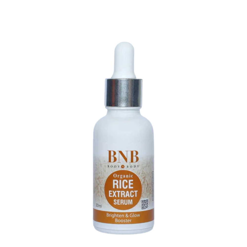 Bnb Rice Organic Extract & Brighten Glow Serum 30ml - Beauty Nest