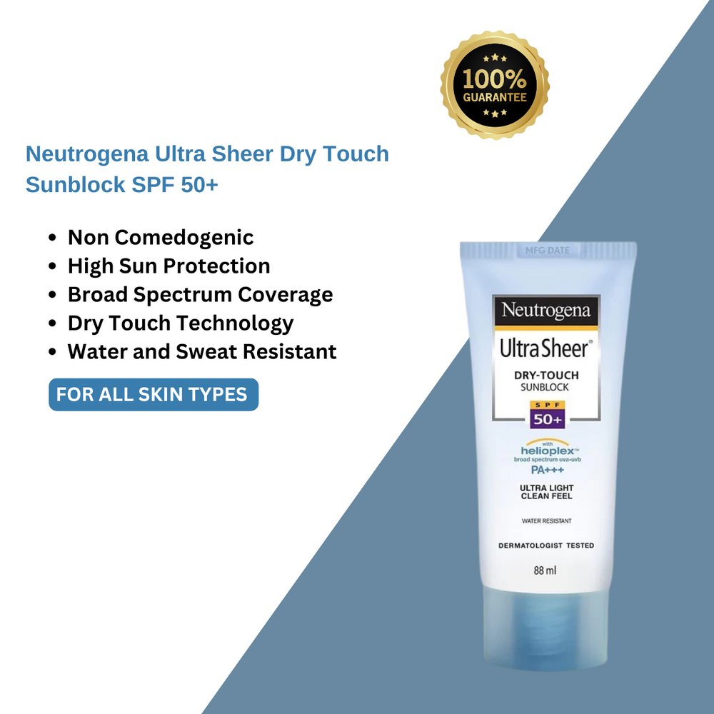 Neutrogena Ultra Sheer Dry Touch Sunblock SPF 50+ - Beauty Nest