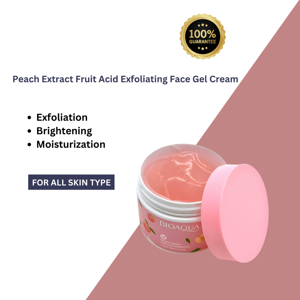 Bioaqua Peach Extract Fruit Acid Cream 140g - Beauty Nest