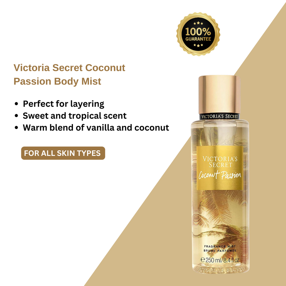 
                      
                        Victoria Secret Coconut Passion Body Mist - Beauty Nest
                      
                    