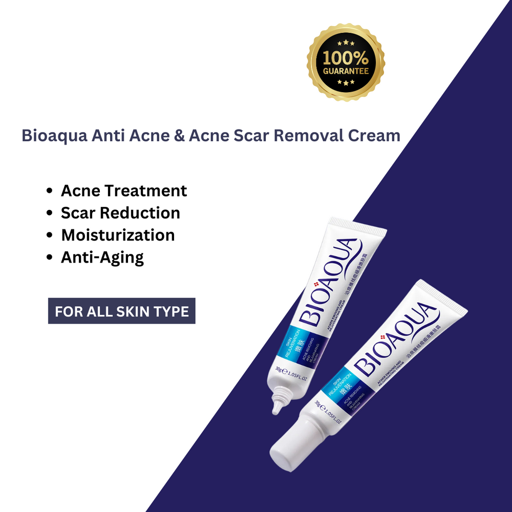 
                      
                        Bioaqua Anti Acne Scar Removal Cream - Beauty Nest
                      
                    