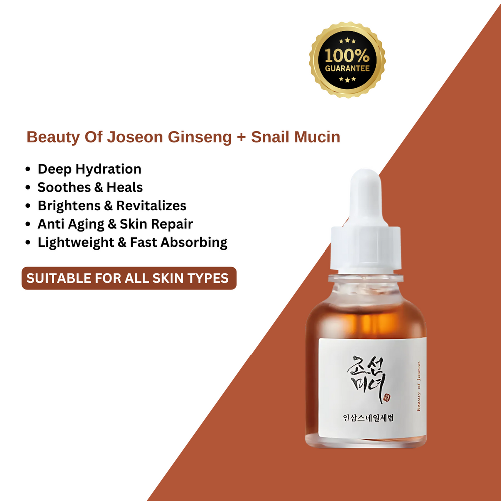 
                      
                        Beauty Of Joseon Repair Serum, Ginseng + Snail Mucin - Beauty Nest
                      
                    