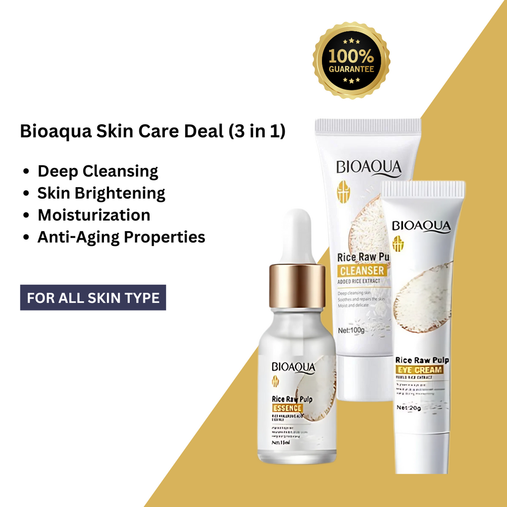 
                      
                        Bioaqua 3 in 1 Skin Care Deal - Beauty Nest
                      
                    