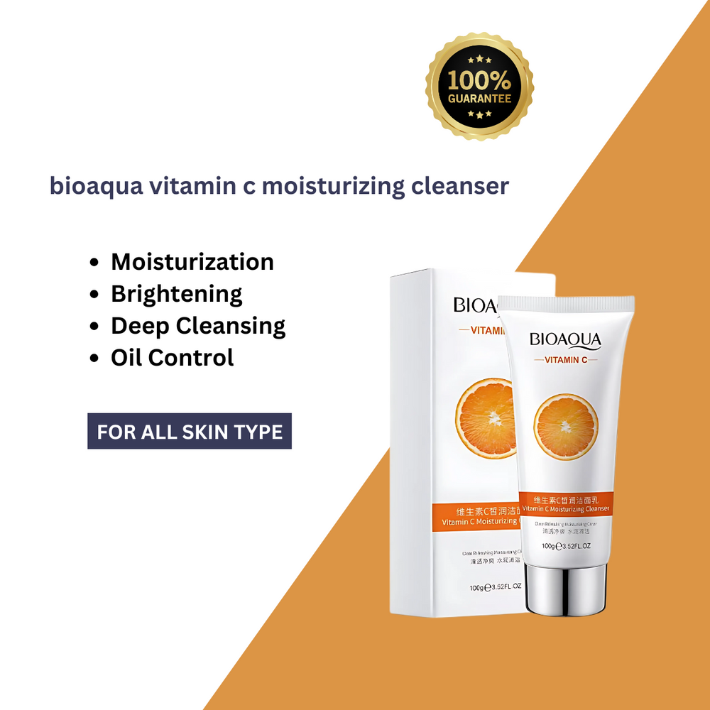 Bioaqua Vitamin C Moisturizing Cleanser 100g - Beauty Nest