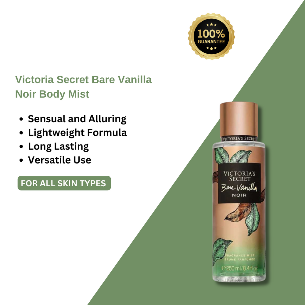 
                      
                        Victoria Secret Bare Vanilla Noir Body Mist - Beauty Nest
                      
                    