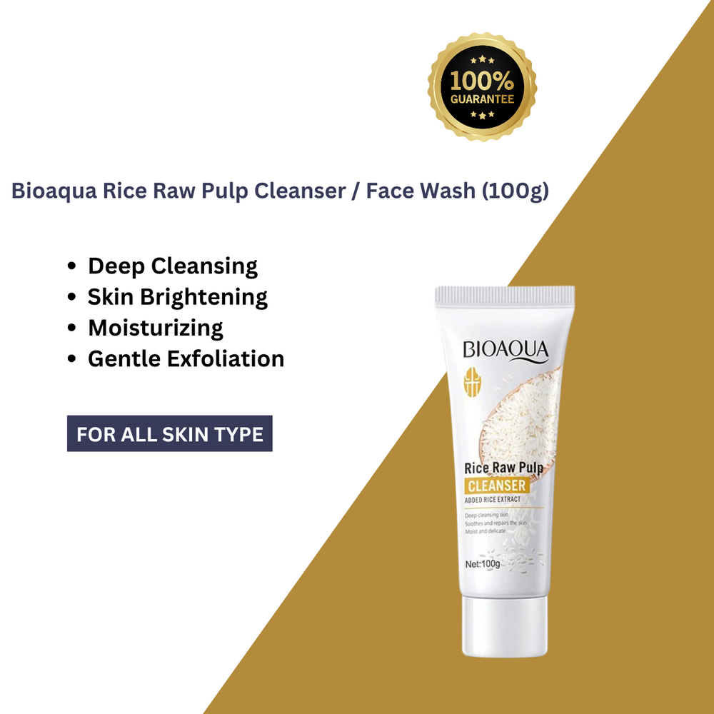 
                      
                        Bioaqua Rice Raw Pulp Cleanser - Beauty Nest
                      
                    