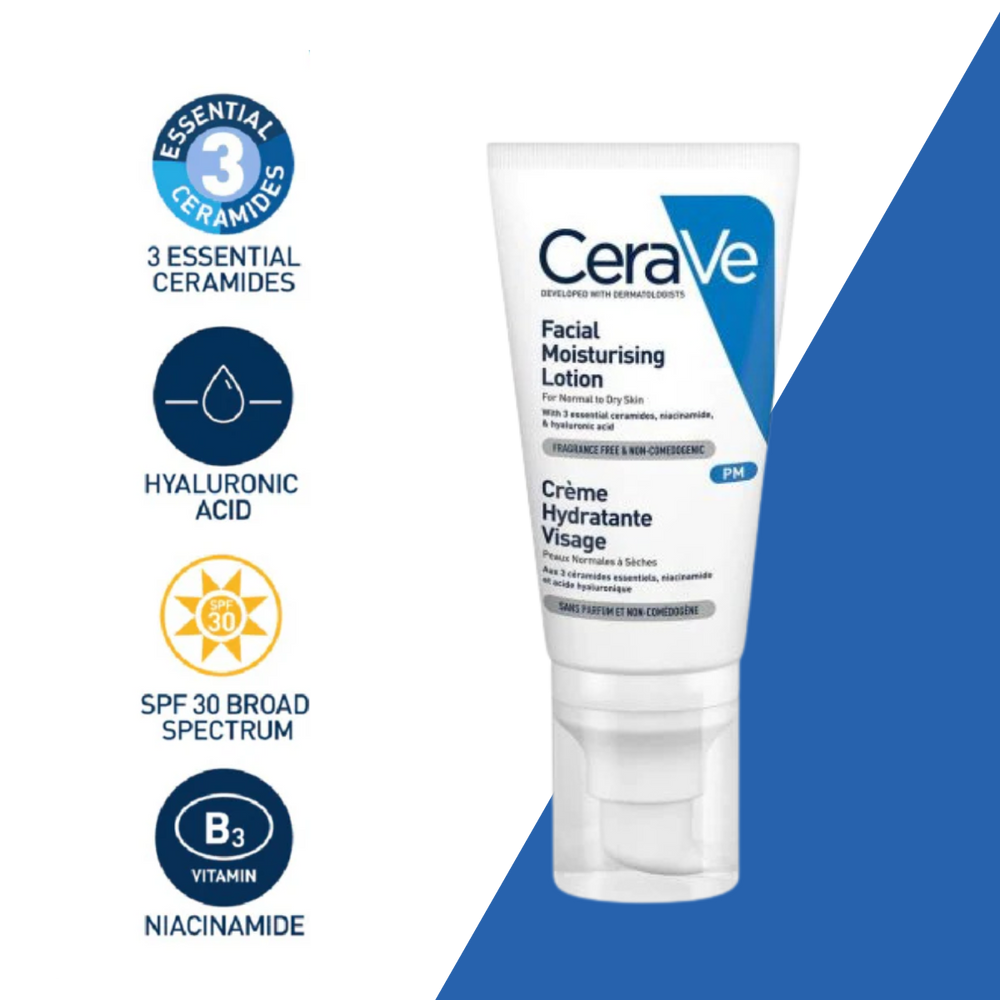 
                      
                        Cerave Facial Moisturizing Lotion ( 52 Ml) - Beauty Nest
                      
                    