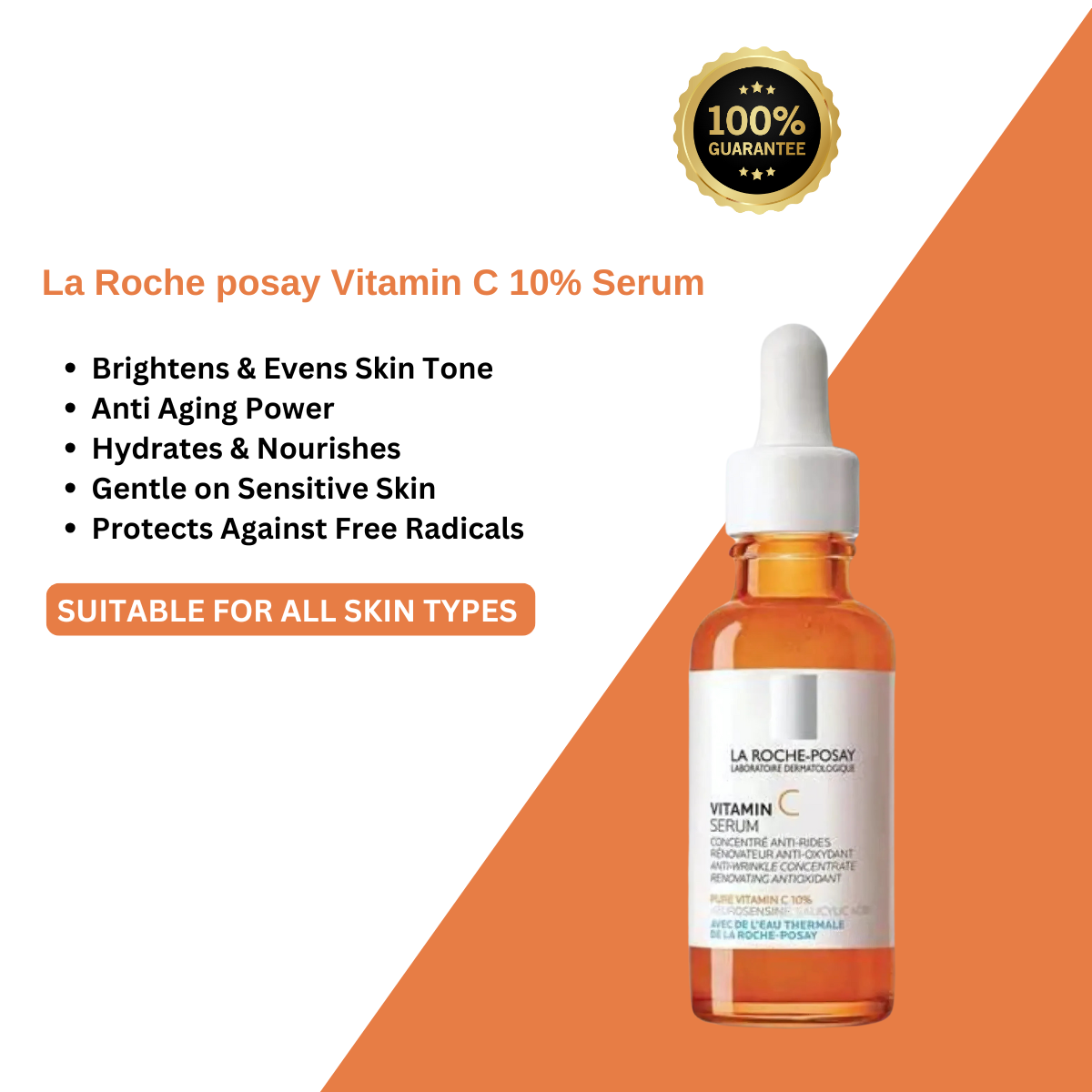 La Roche posay Vitamin C 10% Serum 30 ML - Beauty Nest