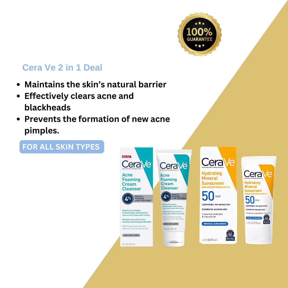 Cera Ve 2 in 1 Deal - Beauty Nest