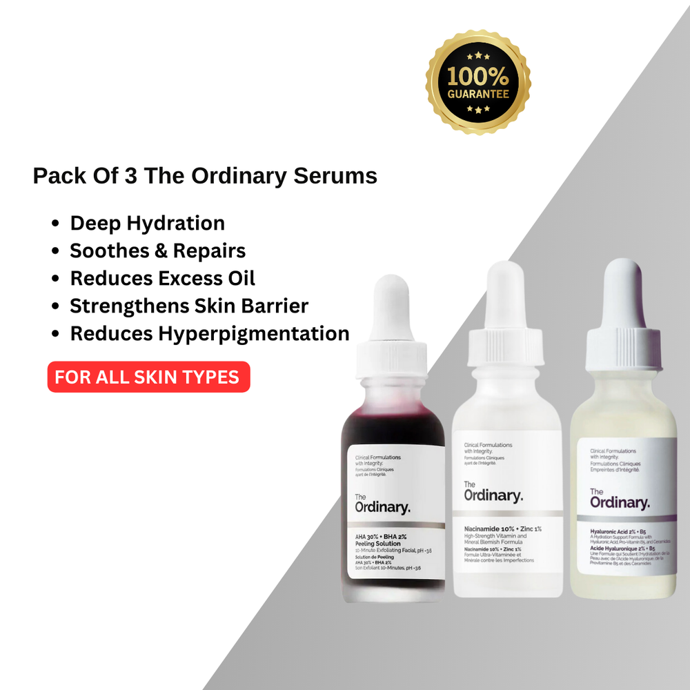 
                      
                        Pack Of 3 The Ordinary Serums - Beauty Nest
                      
                    