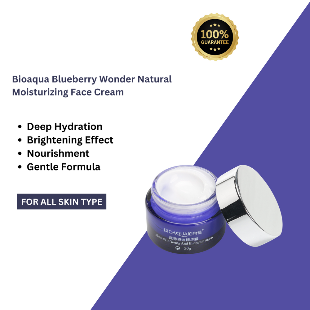 
                      
                        Bioaqua Blueberry Face Cream - Beauty Nest
                      
                    