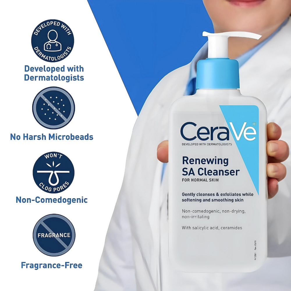 
                      
                        CeraVe Renewing SA Facial Cleanser - Beauty Nest
                      
                    