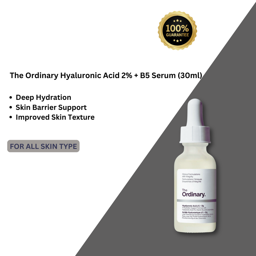 The Ordinary Hyaluronic Acid 2% + B5 Serum (30ml) - Beauty Nest